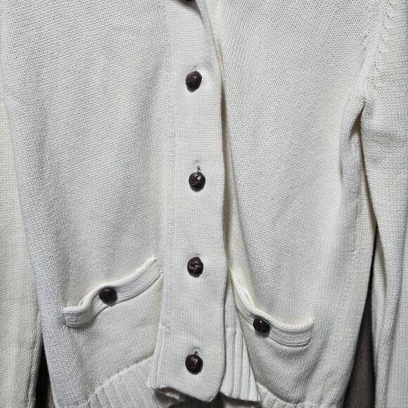 Lilly Pulitzer Ivory Knit Button Cardigan - Picture 2 of 5